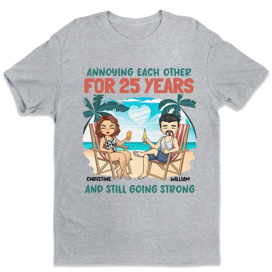 Discover Annoying Each Other Summer Vacation - Gift For Couples, Husband Wife - Personalized T-shirt