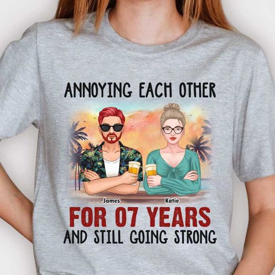 Discover Still Going Strong - Personalized T-shirt - Gift For Couples, Husband Wife