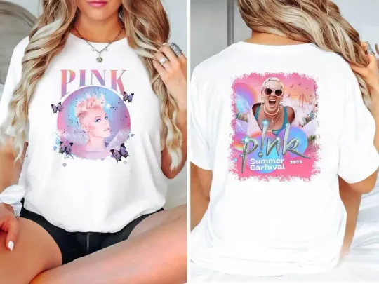 Discover Pink Summer Tour 2024 Tshirt