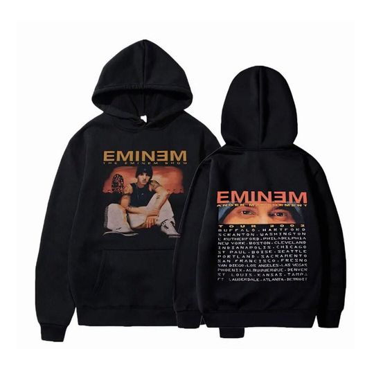 Discover Eminem Hoodie Streetwear Unisex | Eminem Slim Shady Hoodie