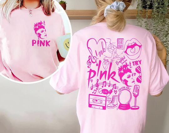 Discover P!nk Pink Summer Carnival 2024 Tour Shirt, Trustfall Album Shirt, Pink Tour Shirt