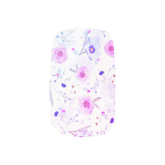 Discover Fresh Garden Flowers Minx Nail Art