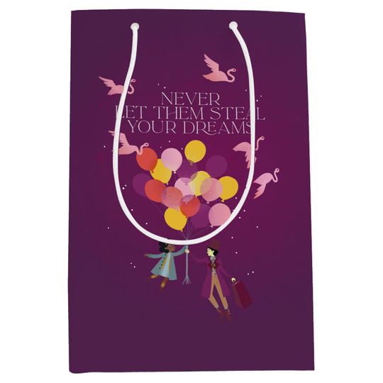 Discover Wonka "Never Let Them Steal Your Dreams" Gift Bag