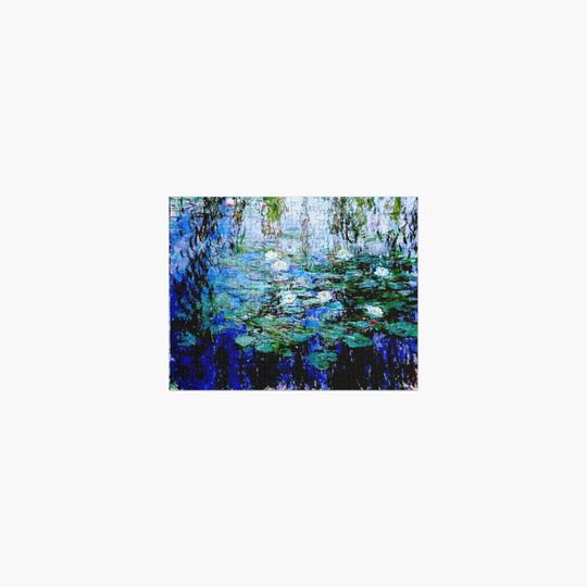Discover Claude Monet 'Blue Water Lilies'  Jigsaw Puzzle