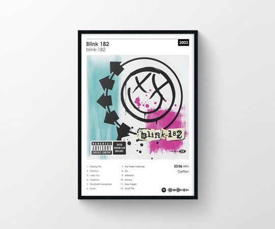 Discover B182 Self-Titled Album Poster