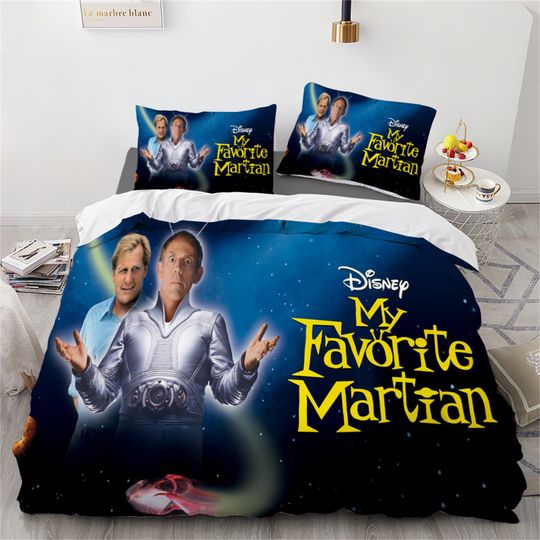 Discover My Favorite Martian Three Piece Bedding Set