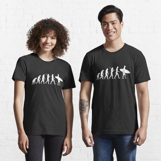 Discover Surfer Evolution  Essential T-Shirt