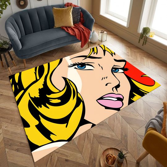 Discover Sexy Women Themed Pop Art Rug