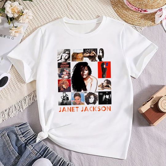 Discover Graphic Janet Jackson T-Shirt, Janet Jackson Fan Gift Shirt