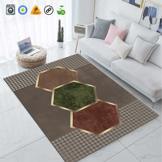 Discover Creative Modern Luxury Area Rug for Living Room