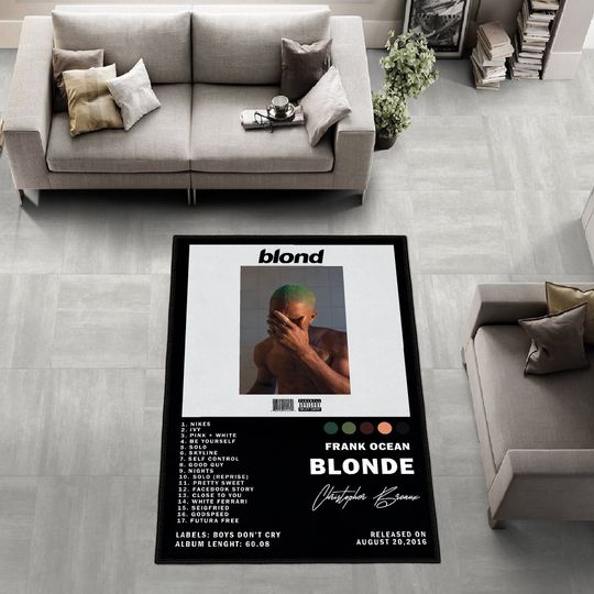 Discover Frank Ocean Album Cover Rug, Album Cover Rug
