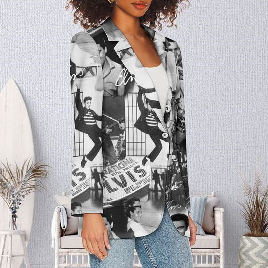 Discover Elvis Presley Casual Blazer, Elvis Presley Casual Shirt, King Of Rock and Roll Blazer