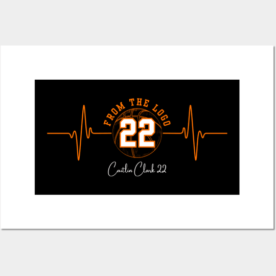 Discover From The Logo 22 Caitlin Clark Poster, Caitlin Clark Poster