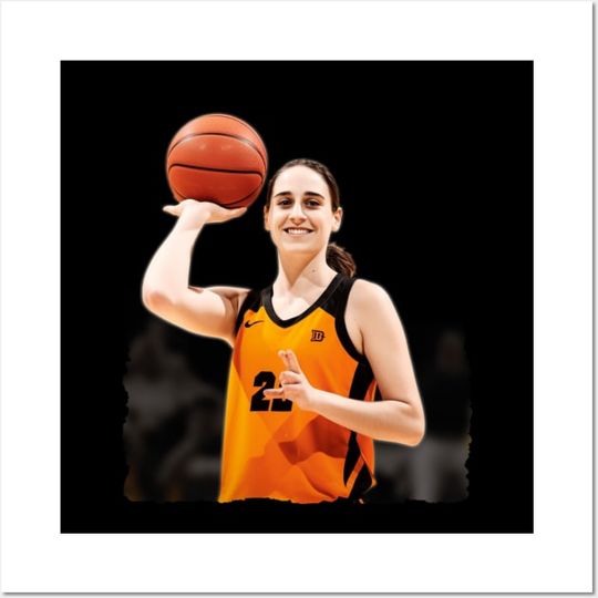 Discover From The Logo 22 Caitlin Clark Poster, Caitlin Clark Poster
