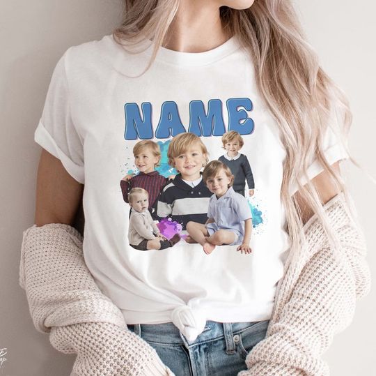 Discover Custom Bootleg Rap Tee - Your Image Shirt