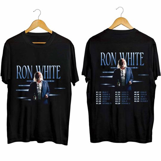 Discover Ron White 2024 Tour Shirt, Ron White Fan Shirt