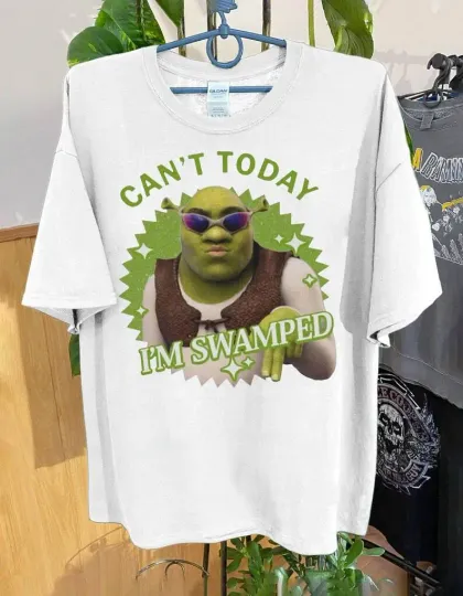 Discover Vintage Can't Today I'm Swamped Barbi Shirt