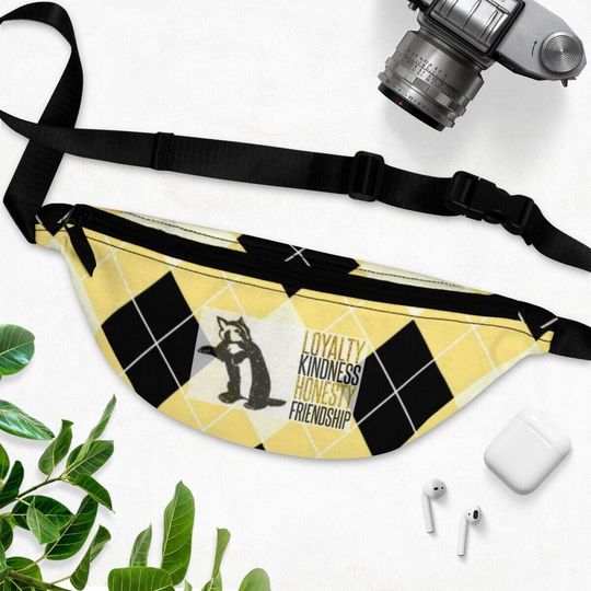 Discover Harry Potter Hogwarts Hufflepuff Inspired Fanny Pack, Hufflepuff Bumbag