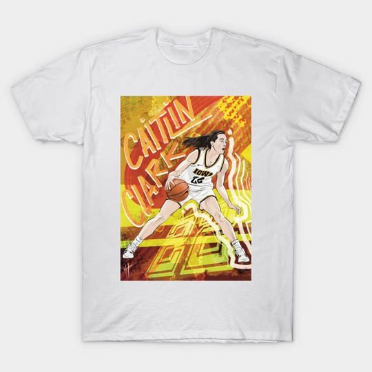 Discover Caitlin Clark Basketball T-Shirt, Fan Sports T-Shirt