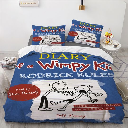 Discover Diary Of A Wimpy Kid  Three Piece Bedding Set
