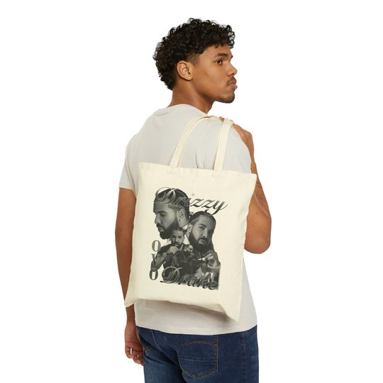 Discover Drake Tote Bag, Drake Fan Gift, Drake Fan Bag