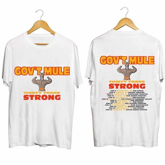 Discover Gov't Mule Tour 2024 Shirt, Gov't Mule Fan T-shirt, Shirt For Fan