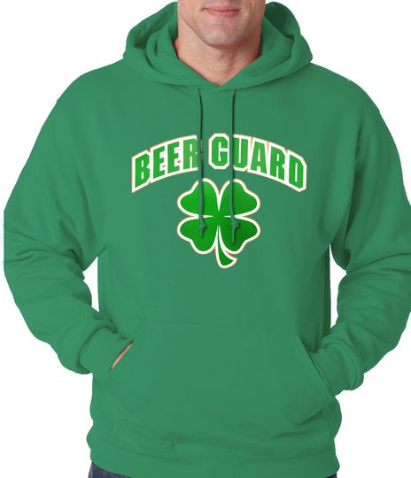 Discover Beer Guard St Patrick's Day Hoodie, Shamrock Hoodie, Lucky Hoodie