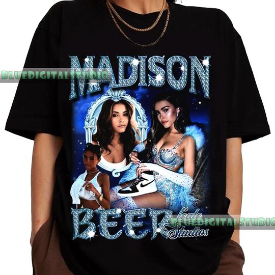 Discover Madison Beer 90s Vintage Bootleg Shirt, The Spinning Tour 2024 Shirt