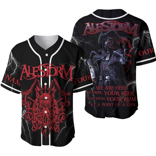 Discover Alestorm Band Alestorm Baseball Jersey