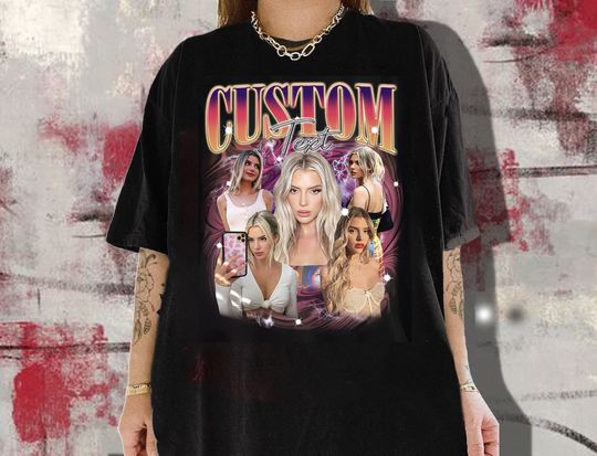 Discover Custom Girlfriend 90s Bootleg Rap T-Shirt