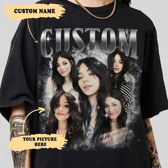 Discover Vintage Graphic 90s T-shirt, Custom Bootleg Rap Tee