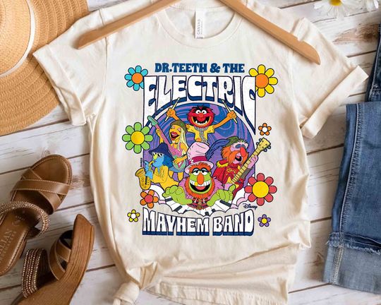 Discover Doctor Teeth And The Electric Mayhem Rock Band Shirt