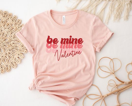 Discover Be Mine Valentine Shirt, Valentine's Day T-Shirt, Shirt for Couples Shirt