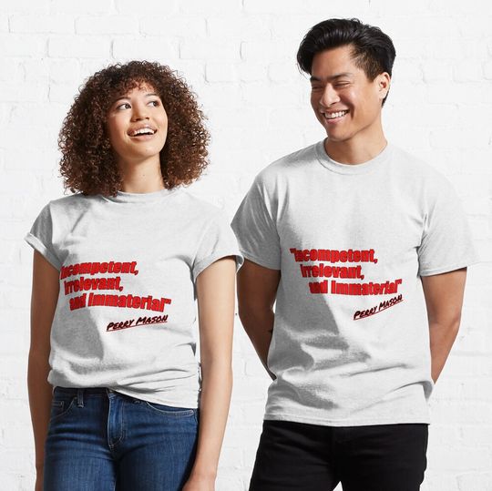 Discover Perry Mason's Famous Objection Classic T-Shirt
