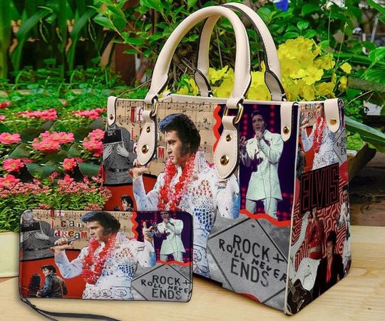 Discover Elvis Presley Leather Handbag, Elvis Presley Leather Bag
