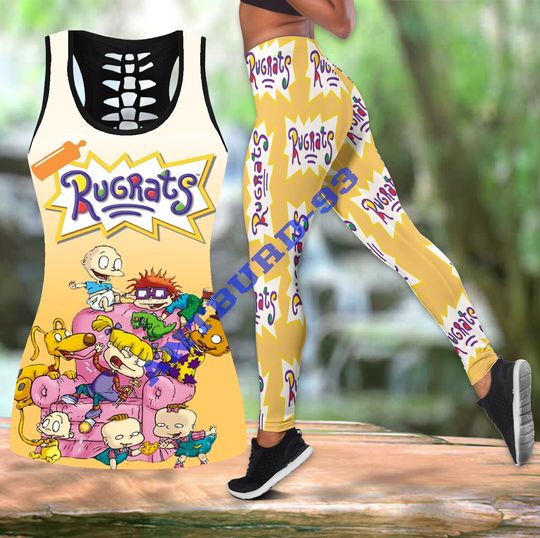 Discover Hollow Tanktop Legging for Fan |Rugrats shirt for Women