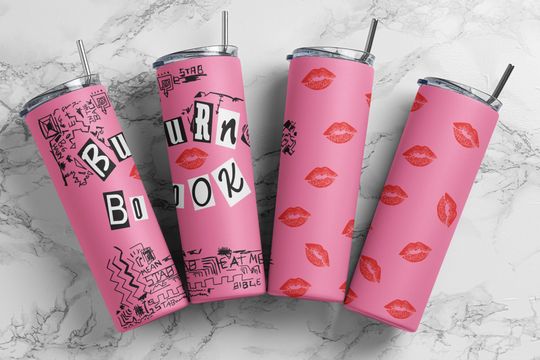 Discover Burn Book Mean Girls 20oz Tumbler