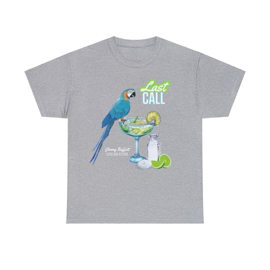 Discover Margarita Last Call Unisex Heavy Cotton Tee