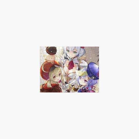 Discover Klee Qiqi Noelle Genshin Impact Jigsaw Puzzle