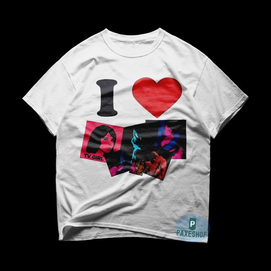 Discover TV Girl T-shirt | Pop Music Shirt | Blue Hair