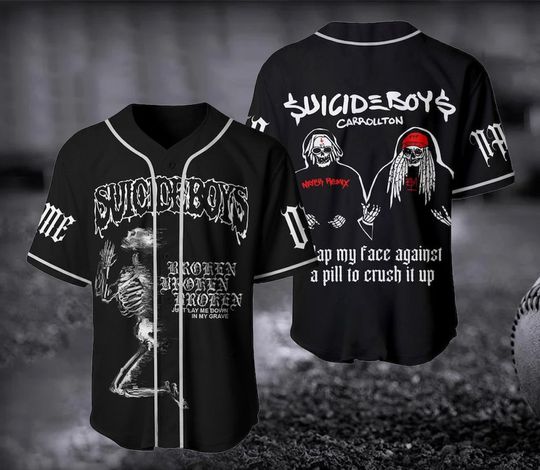 Discover Suicideboy 2024 Tour Baseball Jersey, Baseball Jersey Shirt