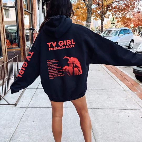 Discover TV Girl Hoodie, French Exit 3D Hoodie
