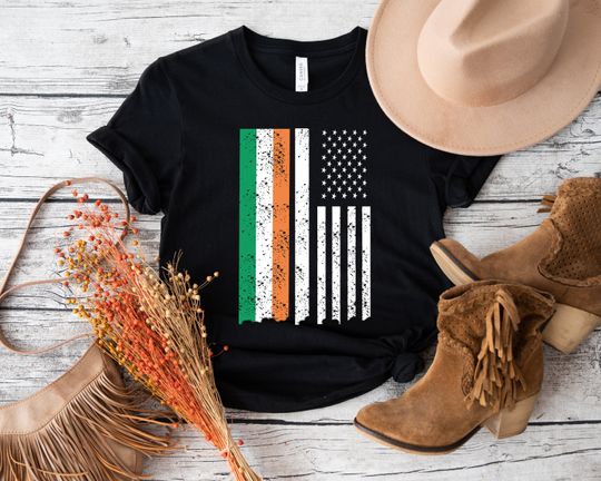 Discover Irish Flag,Shamrock Shirts,USA Pride, Patrick's Day,St. Patricks Day