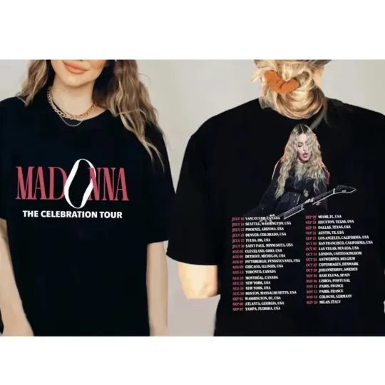 Discover Madonna The Celebration Tour Shirt, You And Your Friends Shirt