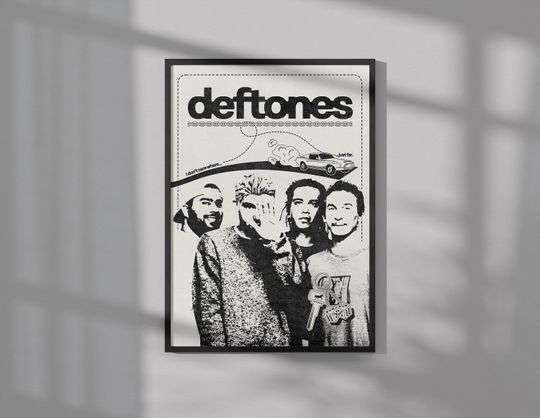 Discover Deftone Poster | Music Poster | Wall Art | Wall Decor