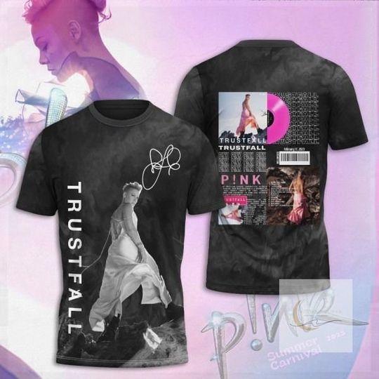 Discover PINK 3D Apparels, PINK 3D T-Shirt, Concert Shirt
