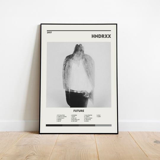 Discover Future Hndrxx Album Cover Print Poster Minimalist Album Cover Poster