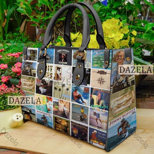Discover Jimmy buffett Handbag, Jimmy buffett Leather Bag
