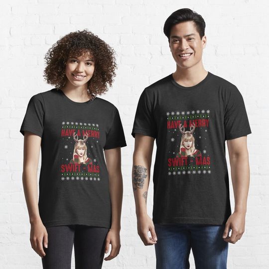Discover Merry Swiftmas Christmas Essential T-Shirt