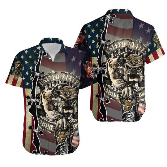 Discover Bulldog Tropical Hawaii Shirt